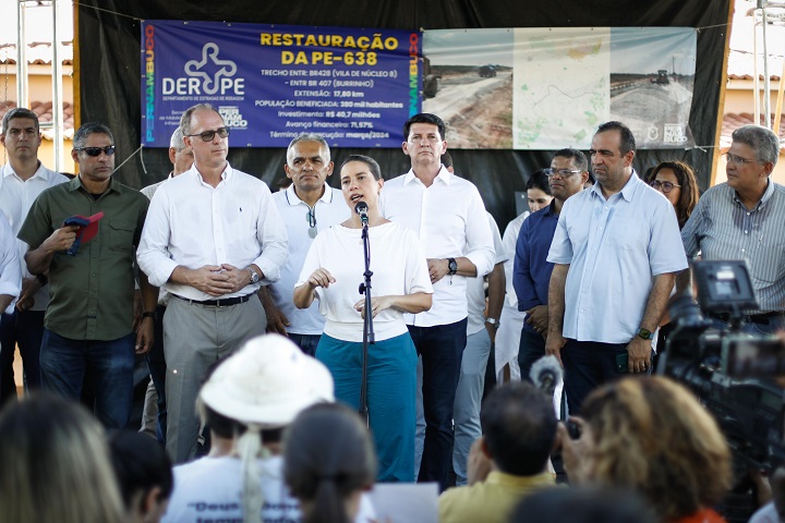 Com investimento de mais de R$ 40 milhões, governadora Raquel Lyra entrega a PE-638 totalmente requalificada