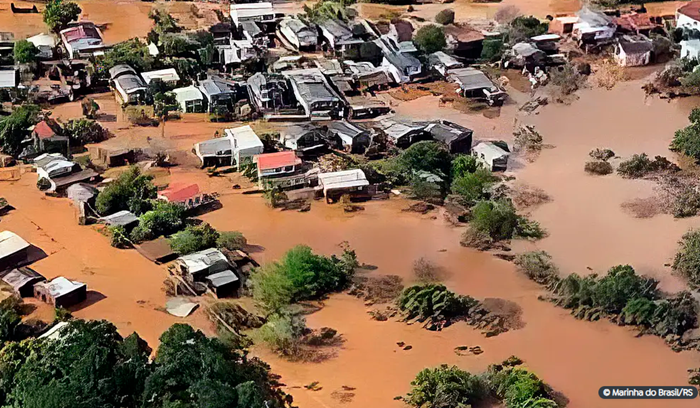 Fortes chuvas deixam ao menos 10 mortos e 21 desaparecidos no Rio Grande do Sul